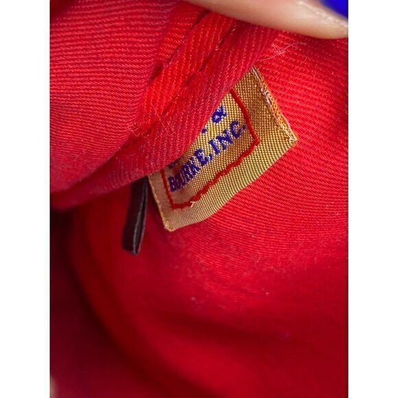 Dooney and Bourke Small Black Crossbody Triple Zip Red Interior - Picture 8 of 8